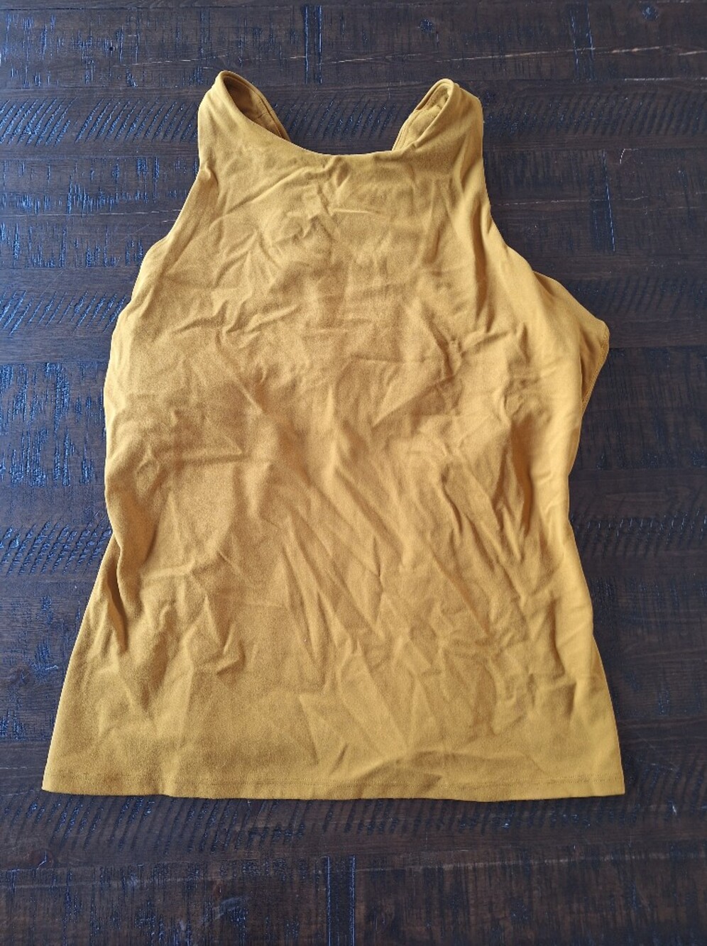 Athleta Mustard Yellow Workout Top